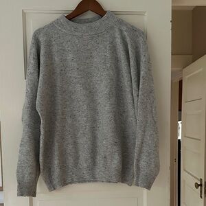 Women’s Gray Mockneck Sweater, size S